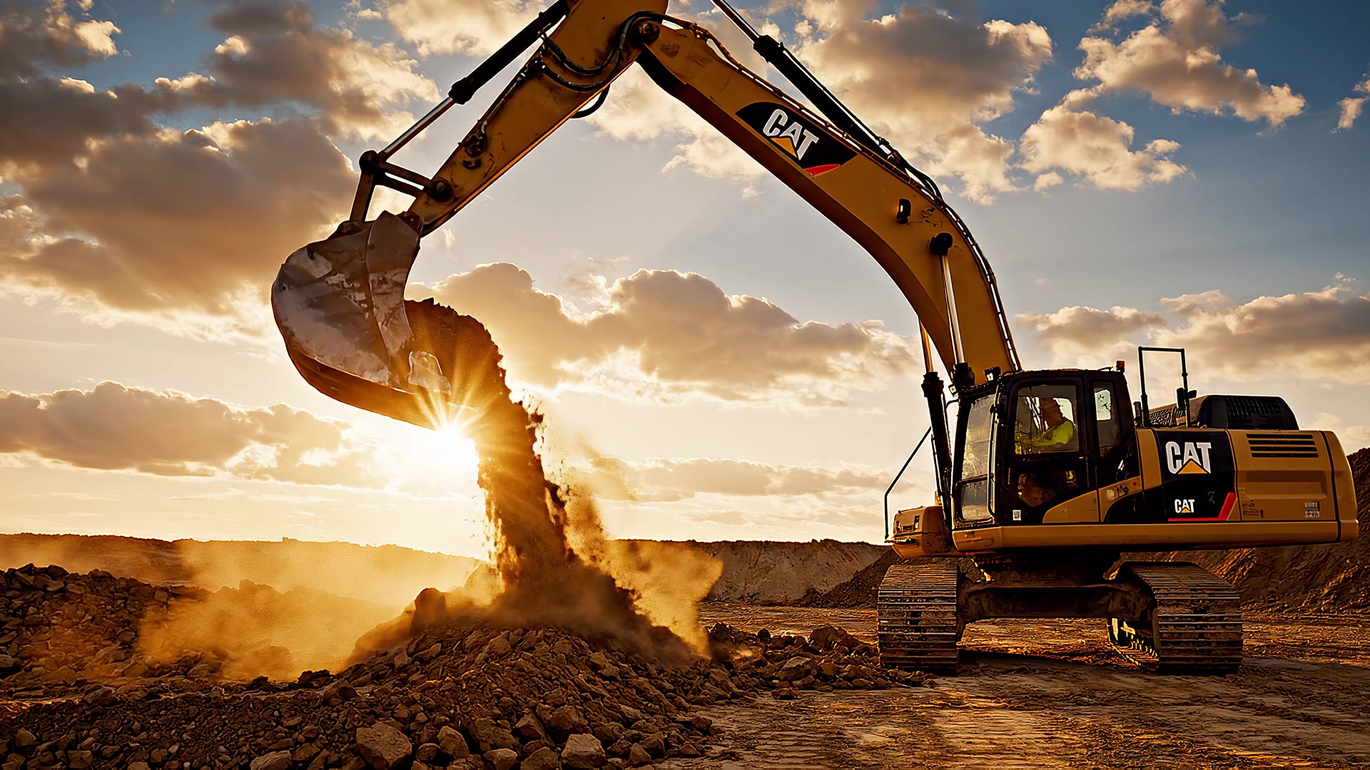 Mannino Excavation heavy equipment