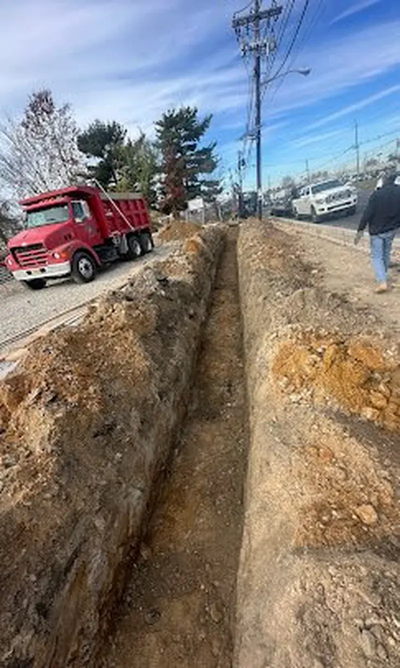 Trench work