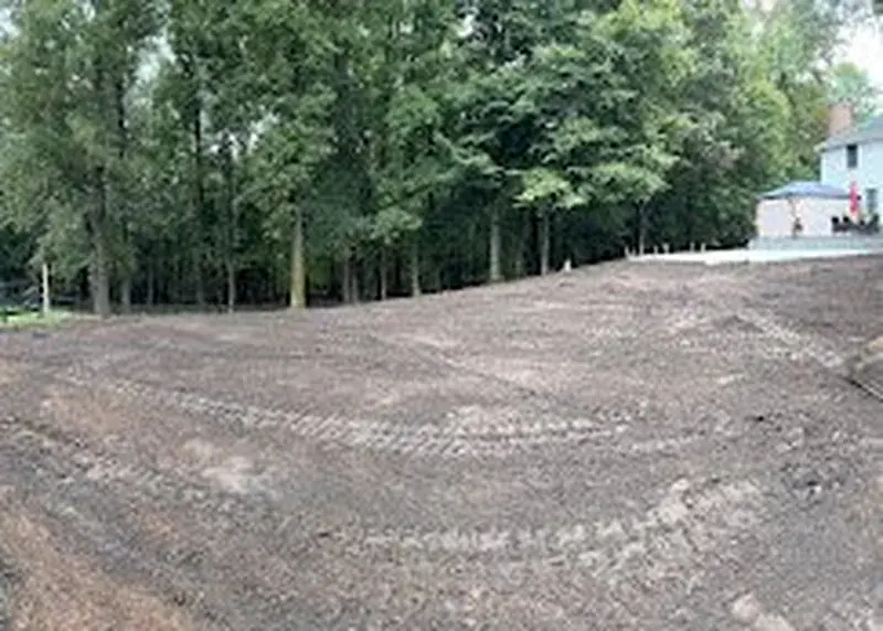 Site preparation for residential pool installation